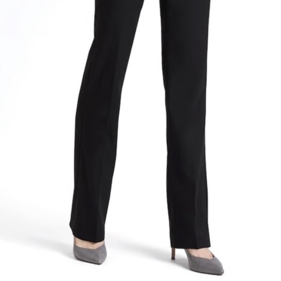 Banana Republic Logan Sailor Trouser in Black Luxe Brushed Twill Pants (size 8) - Picture 15 of 16